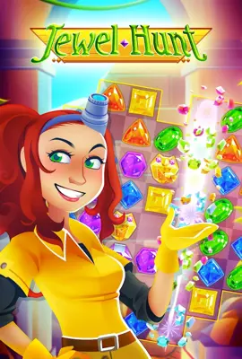 Jewel Hunt - Free Match-3 Puzzle Game android App screenshot 1