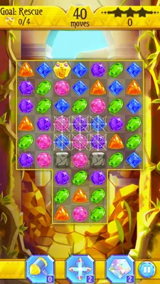 Jewel Hunt - Free Match-3 Puzzle Game android App screenshot 6